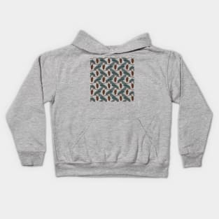 Pine Cone | Pine Tree Pattern | Forest Pattern Kids Hoodie